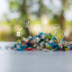 Plastic bottle crushed or Small pieces