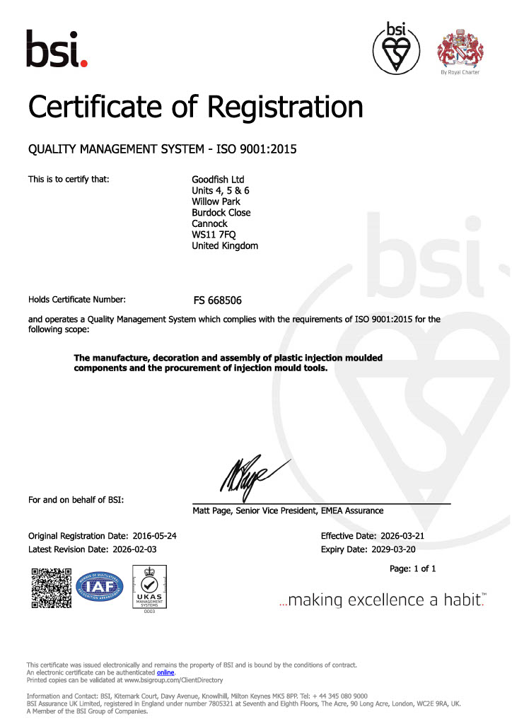Cannock ISO9001